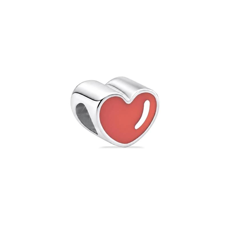 CHARM SEPARADOR CORAÇÃO RESINADO