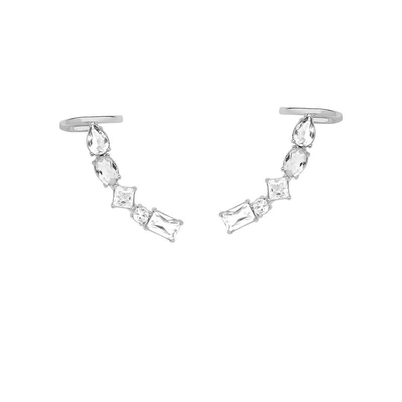 BRINCO EAR CUFF COM PEDRAS
