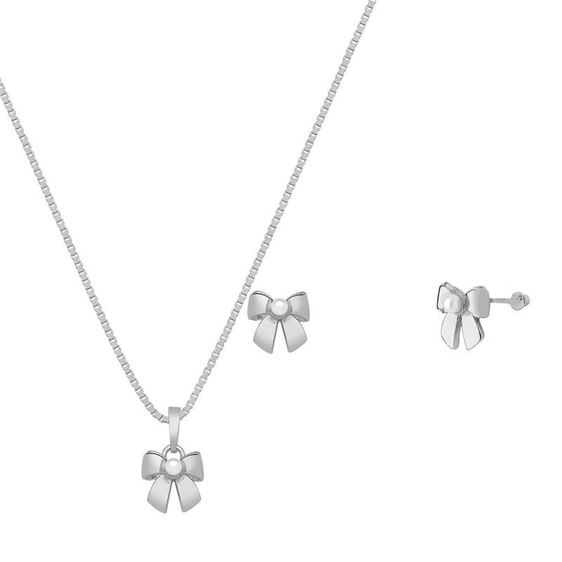 CONJUNTO LAÇO COM PÉROLA 2,00 MM