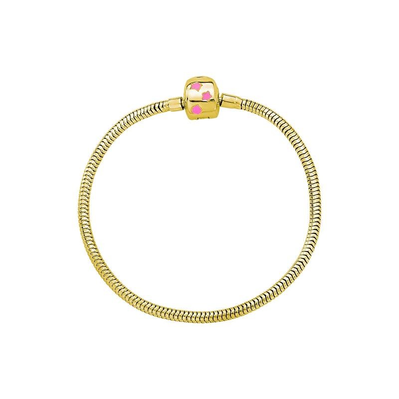 PULSEIRA SENTIMENTOS INFANTIL MALEÁVEL FECHO ESTRELINHAS COM RESINA