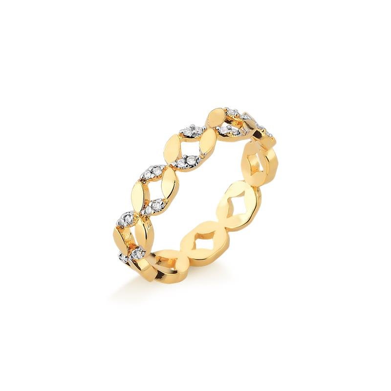 ANEL X INFINITO CRAVEJADO