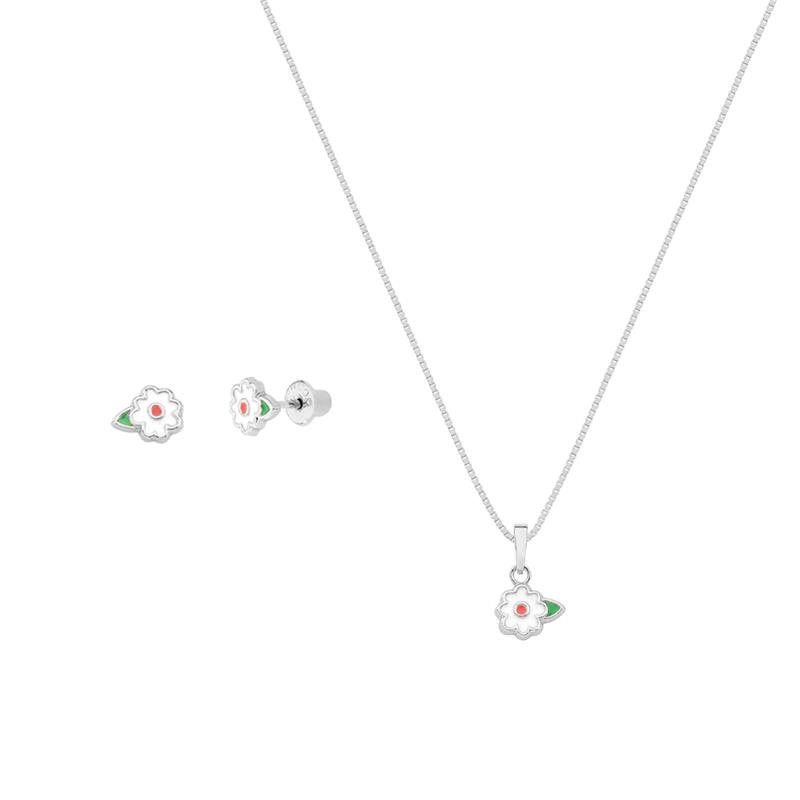 CONJUNTO MARGARIDA DETALHES COM ESMALTE