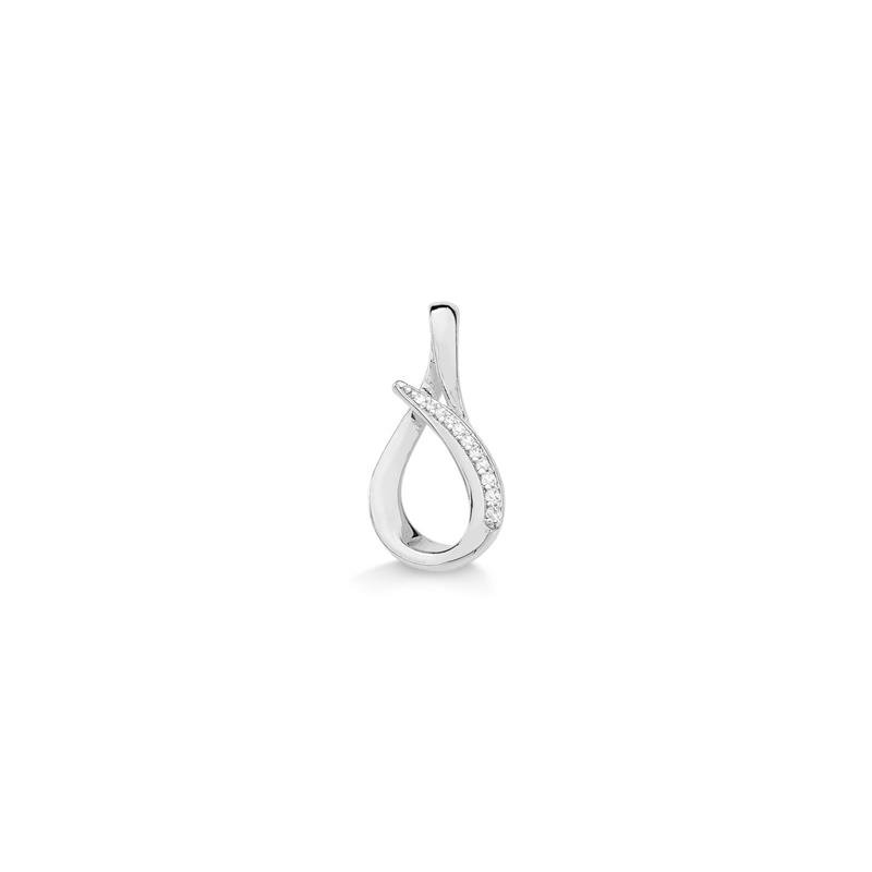 PINGENTE CURVAS COM PEDRAS DE ZIRCÔNIA