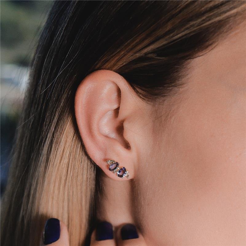 BRINCO EAR CUFF GOTA E NAVETE