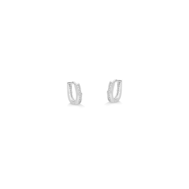 BRINCO CLICK OVAL 11X14 MM GRANDE CRAVEJADO