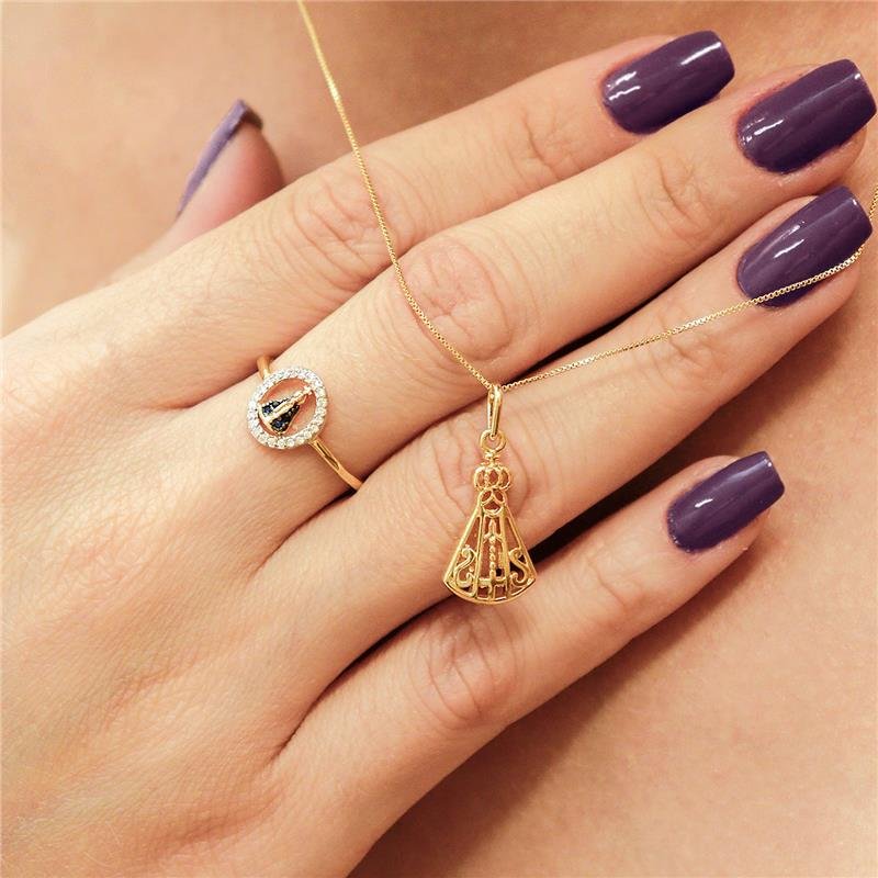 GARGANTILHA NOSSA SENHORA APARECIDA 