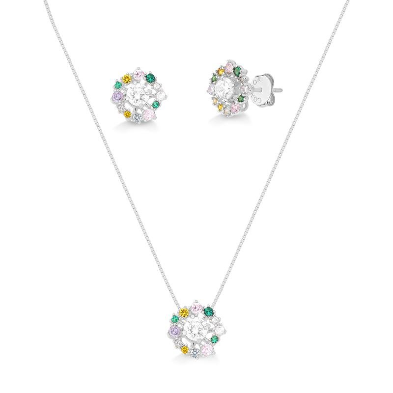 CONJUNTO PEDRAS COLORIDAS