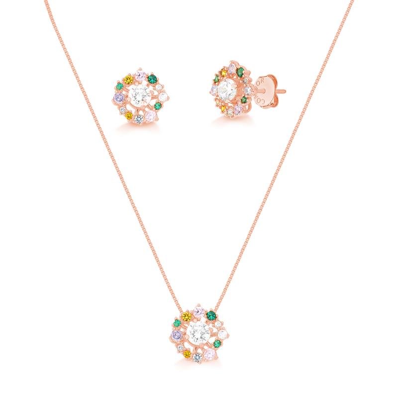 CONJUNTO PEDRAS COLORIDAS