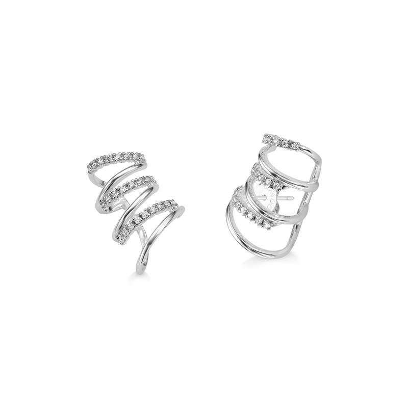 BRINCO EAR CUFF SLIM CRAVEJADO