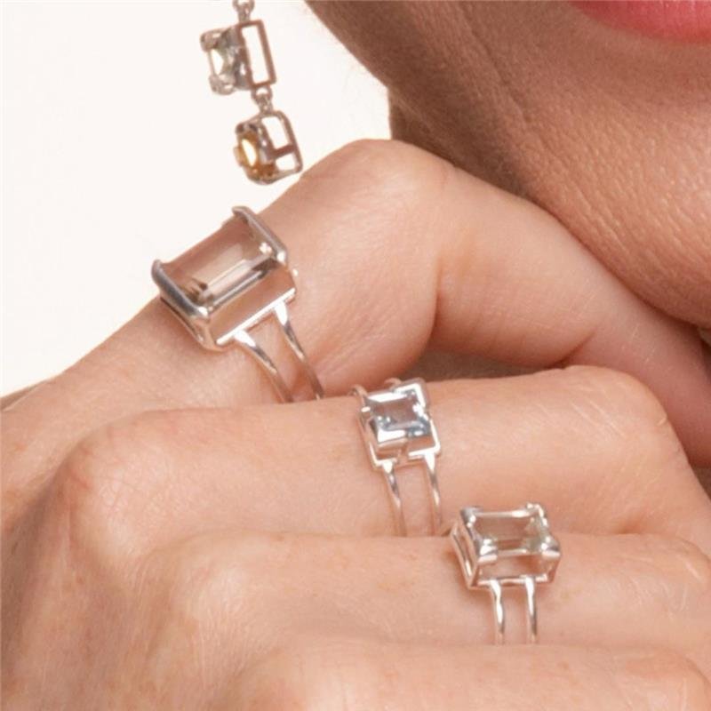 ANEL PEDRA NATURAL CARRÊ 5X5 MM 