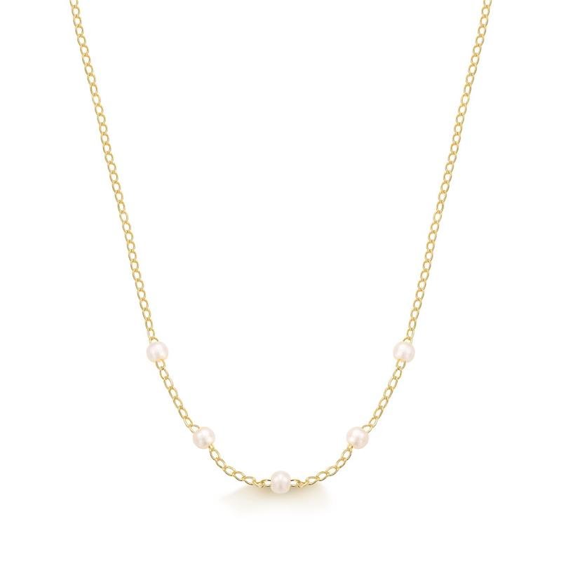 GARGANTILHA DE PÉROLAS INFANTIL 