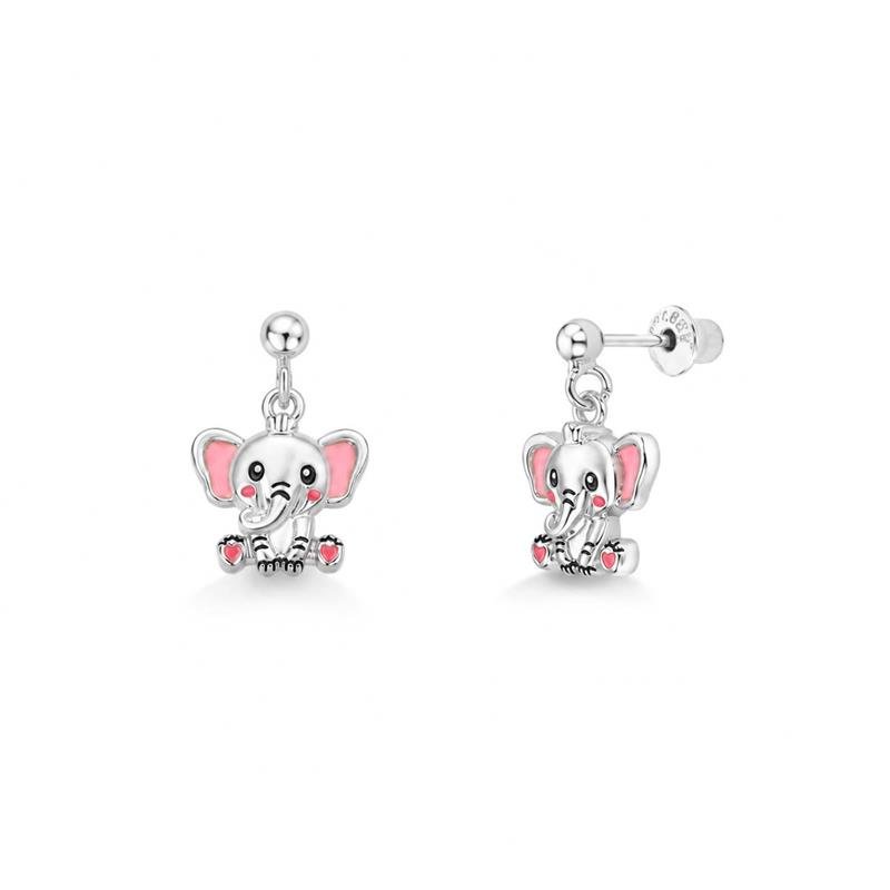 BRINCO ELEFANTE RESINADO PINK STAR